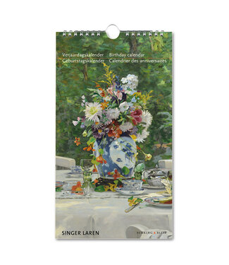 Singer Laren Perpetual Birthday Calendar