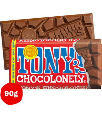Tony's Chocolonely 32% Milk Chocolate 90g