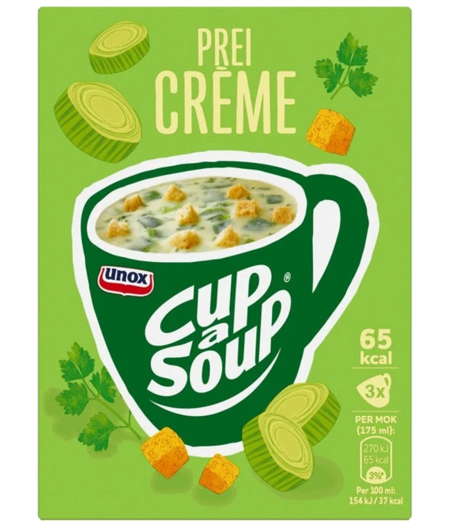 Unox Leek (Prie) Cup a Soup (3pk)