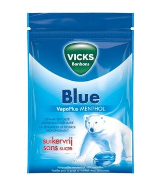 Vicks Blue Menthol  Sugar Free 72g