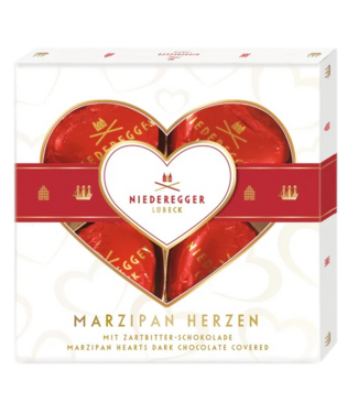 Niederegger Marzipan Hearts 50g