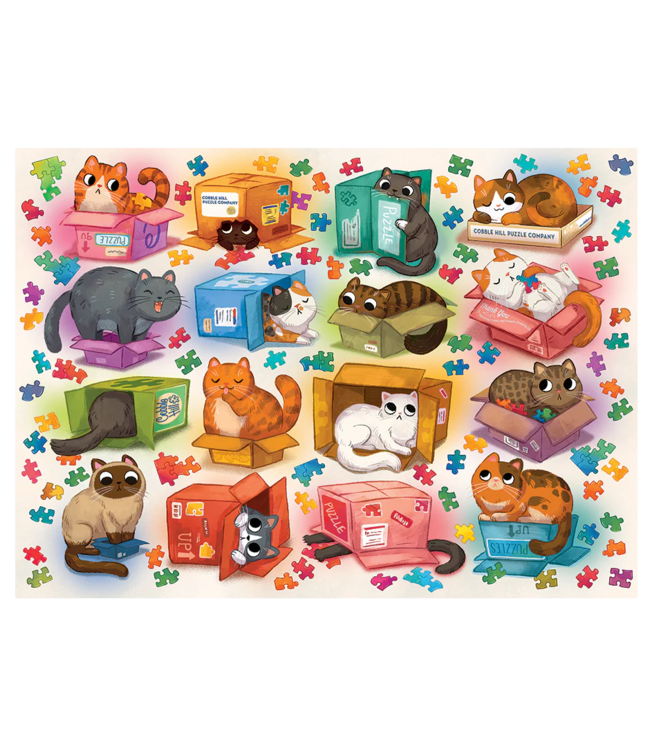 Cats vs Plants Puzzle 1000pc (LB)