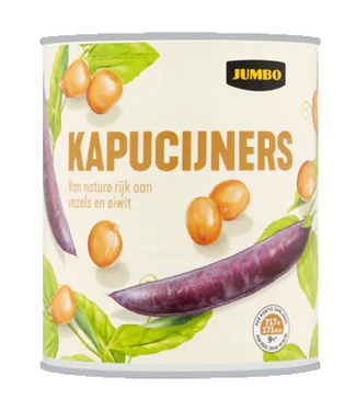 Jumbo Kapucijners 800g Tin