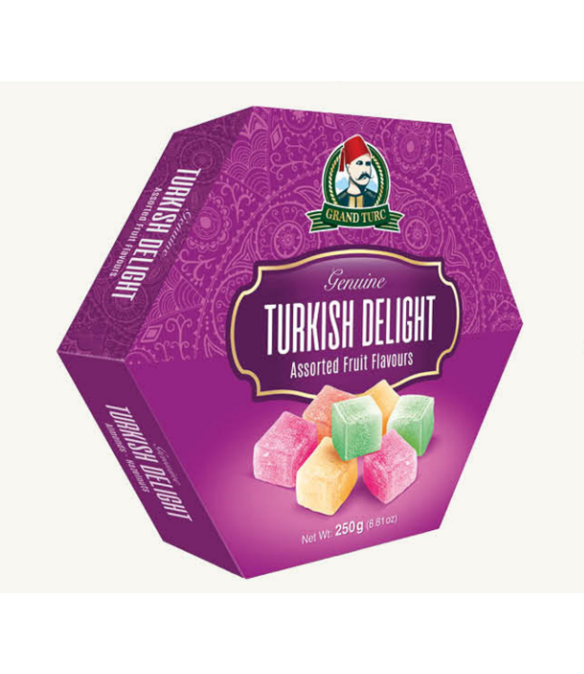 Turkish Delight Assorted Fruit 250g