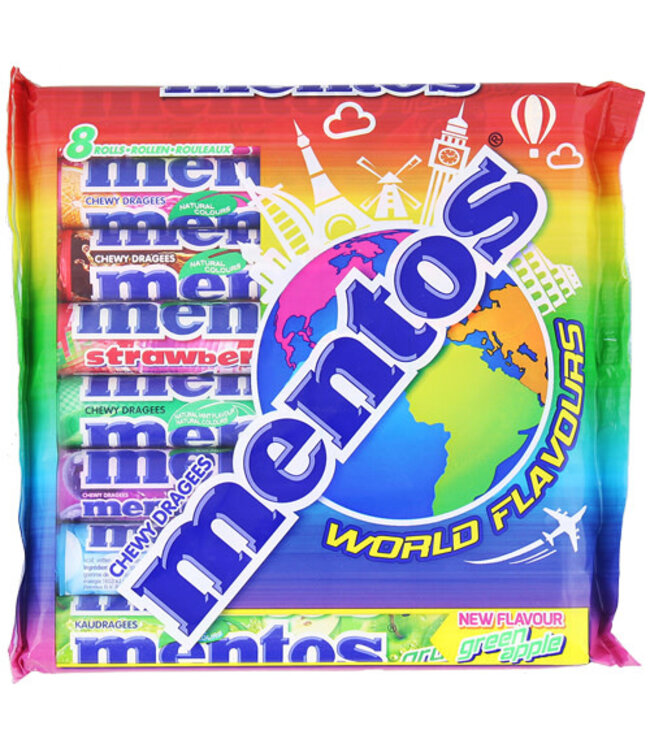 Mentos World Flavours 8 Rolls