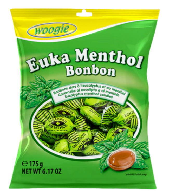 Woogie Eucalyptus Menthol 175g