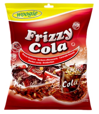 Woogie Frizzy Cola 170g