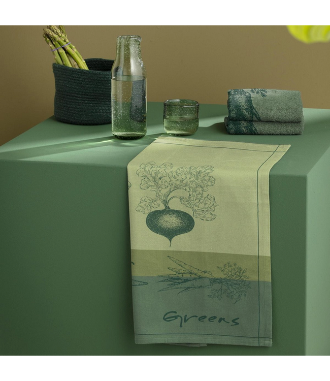 Hand Towel Green Greens DDDDD