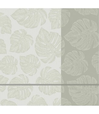TEA Towel Monstera Cream DDDDD