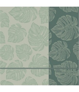 TEA Towel Monstera Laurel  DDDDD