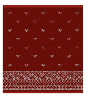Hand Towel Fjord Red DDDDD