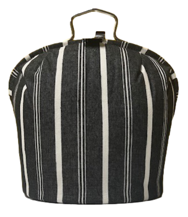 Black Stripes - Tea Cozy (Theemuts)