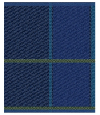 Hand Towel Madras Blue DDDDD