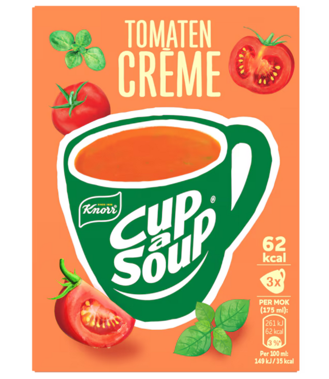 Unox Cream of Tomato Cup a Soup (3pk)