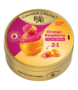 Cavendish & Harvey Orange & Raspberry Filled Drops