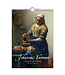 Johannes Vermeer Perpetual Birthday Calendar ( 30H x 21W cm))