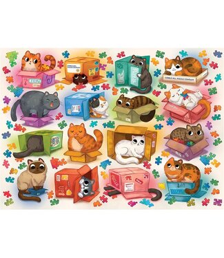 Cats vs. Puzzles 1000pc
