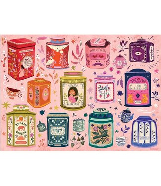 Tea Tin Treasures Puzzles 1000pc