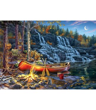 Waterfall Camp Puzzle 1000pc