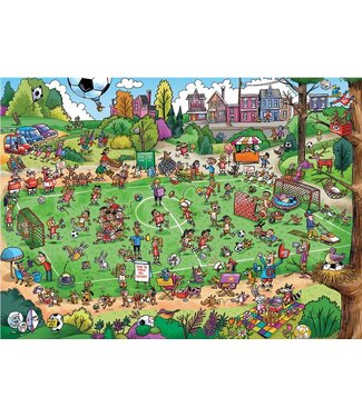 DoodleTown: Offside Antics Puzzle 1000pc