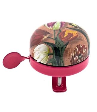 Tulips Bike Bell - Pink