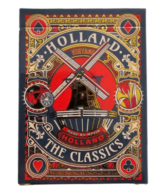 Holland Windmill Playing Cards - Red