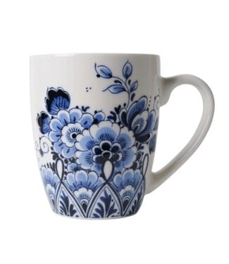 Heinen Delft Blue Flowers  Mug 200ml