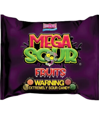 Barnetts Mega Sour Fruits 104g