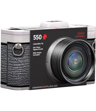 Classic Camera Tin Puzzle 550pc