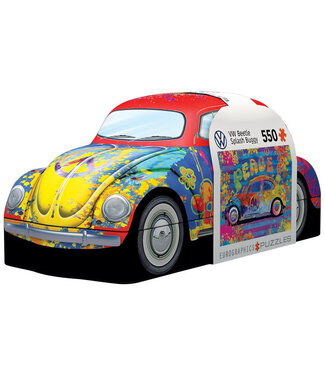 VW Beetle Splash Tin Puzzle 550pc