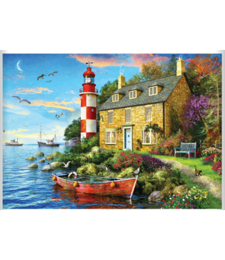 The Cottage Lighthouse Cognitive Puzzle 104pc