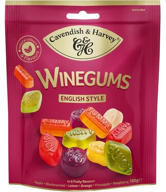Cavendish & Harvey Winegums 180g