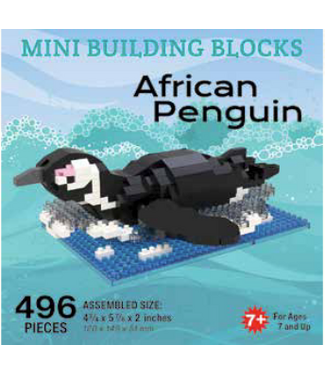 African Penguin  - Mini Building Blocks