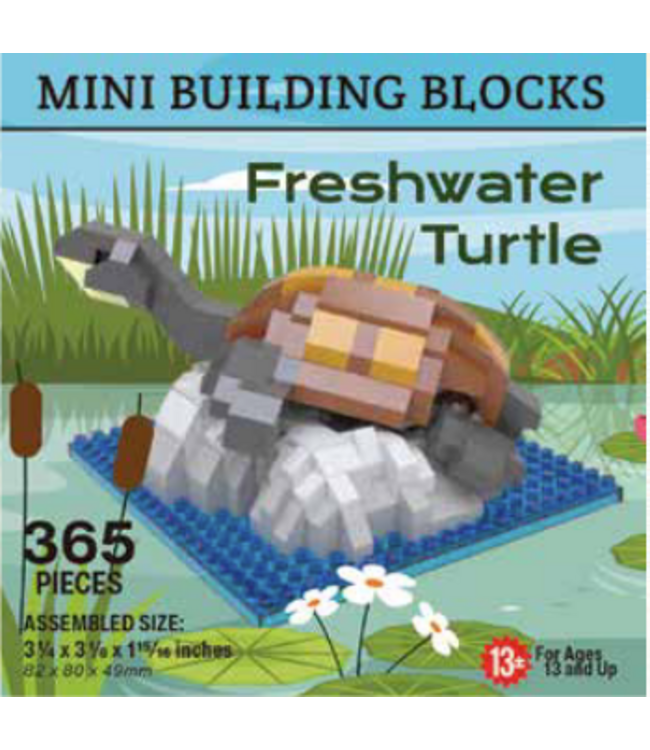 Freshwater  Turtle - Mini Building Blocks