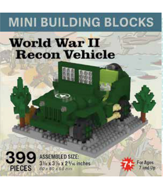 World War II Recon Vehicle - Mini Building Blocks