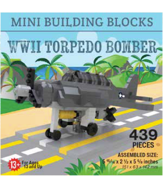 WWII Torpedo Bomber - Mini Building Blocks
