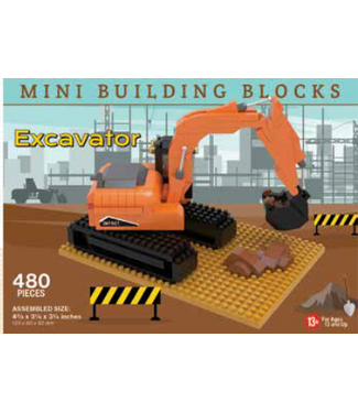 Excavator- Mini Building Blocks
