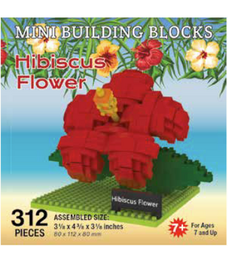 Hibiscus Flower - Mini Building Blocks