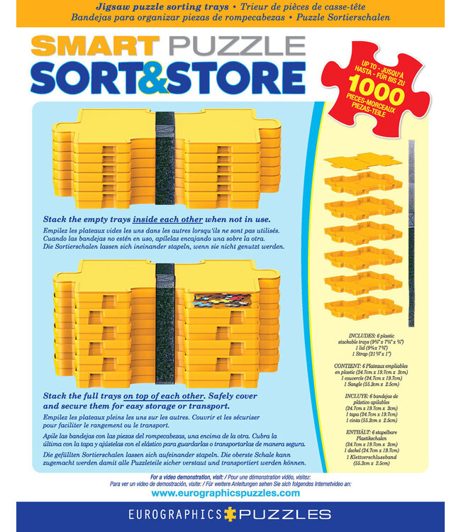 Puzzle Sorters 6 Trays