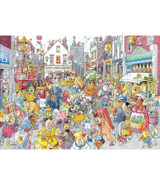 High Street Hassle! Puzzle 1000pc (Retro Destiny 10)