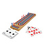 Foldable Cribbage Board with Playing Cards