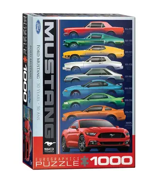 Ford Mustang 50 Years  Puzzle 1000pc