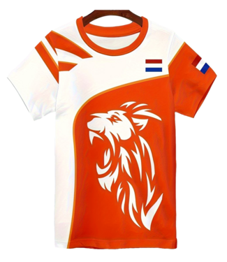 White Lion Crest Soccer Shirt