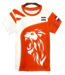 White Lion Crest Soccer Shirt
