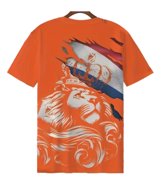 Crowned Lion of Orange  Soccer Shirt