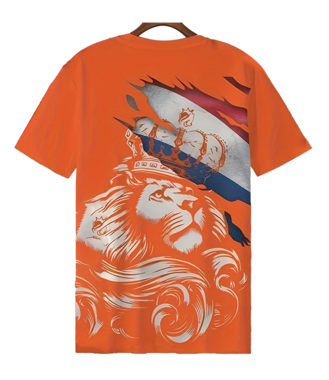 Crowned Lion of Orange  Soccer Shirt