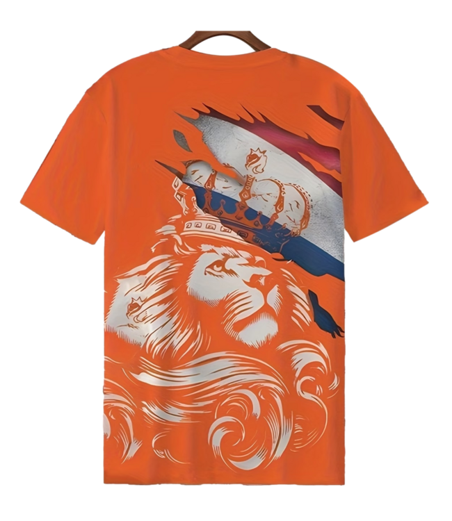 Crowned Lion of Orange  Soccer Shirt