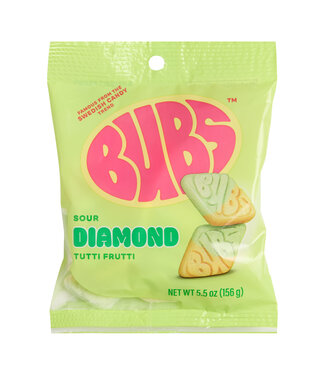 Bubs Tutti Frutti Sour Diamond 156g