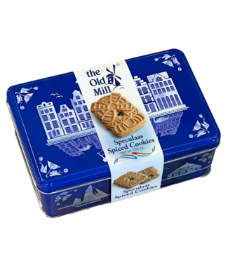 The Old Mill Speculaas Cookie Tin