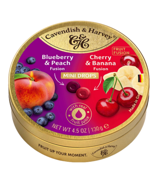 C&H Blueberry Peach & Cherry Banana  Filled Drops